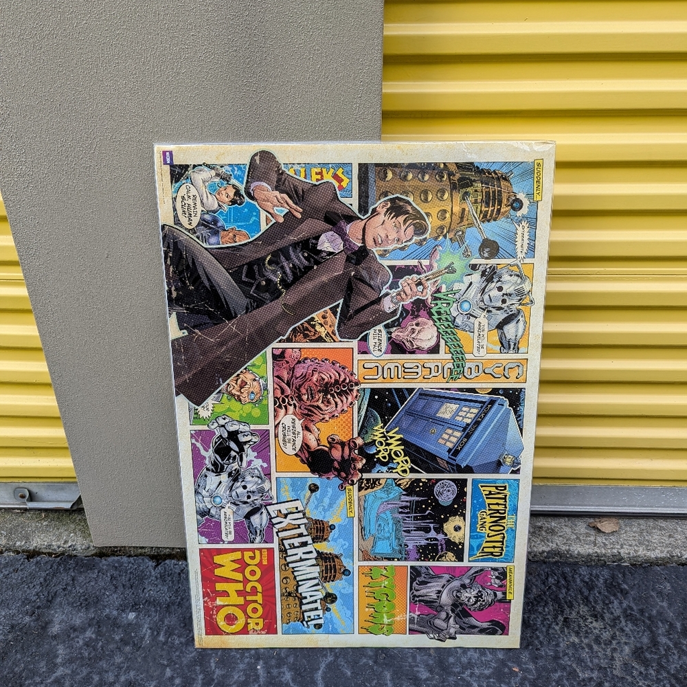 Doctor Who wall art